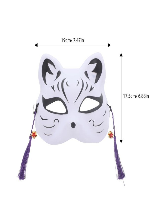 أموسفون قناع قطة أموسفن، قناع ثعلب كيتسون، زي تنكري للهالوين، لوازم حفلات تنكرية - Image 4